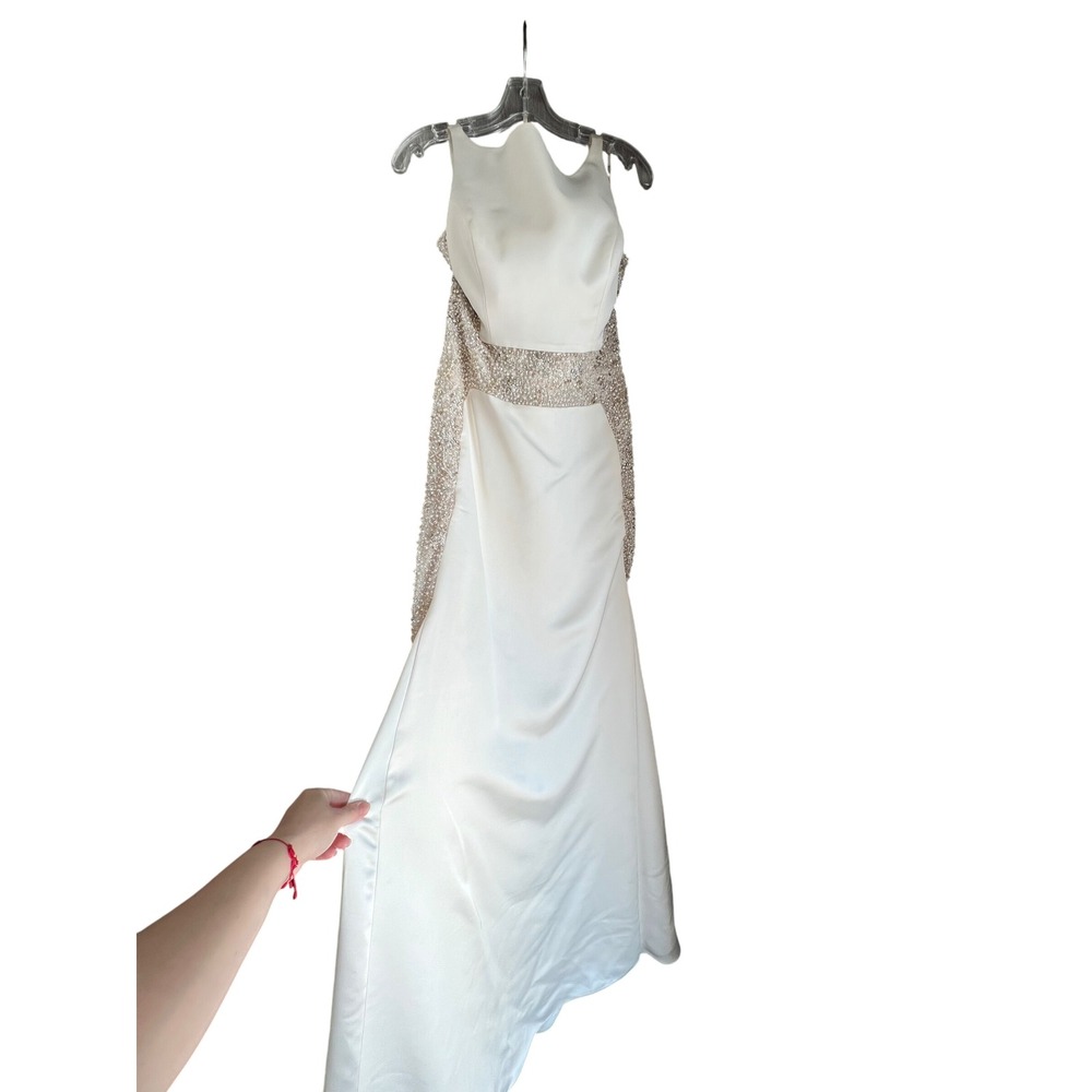 Brand New Maggie Sottero Sleeveless Beaded Backless Wedding Gown 12 NWOT